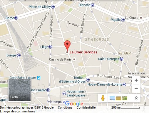 la croix services - maps